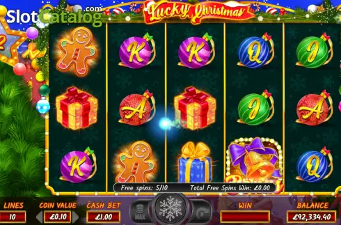 Скрин7. Lucky Christmas (NetGaming) слот