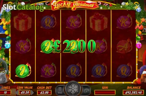 Скрин4. Lucky Christmas (NetGaming) слот