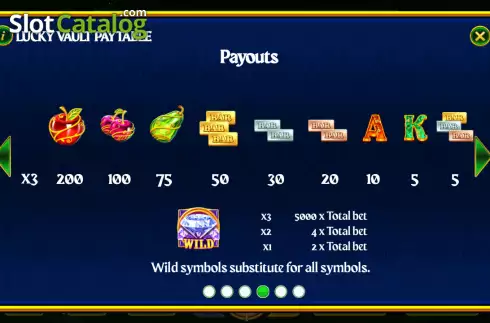 Скрин8. Lucky Vault слот