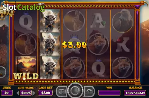 Скрин4. Wild Buffalo Bonanza слот