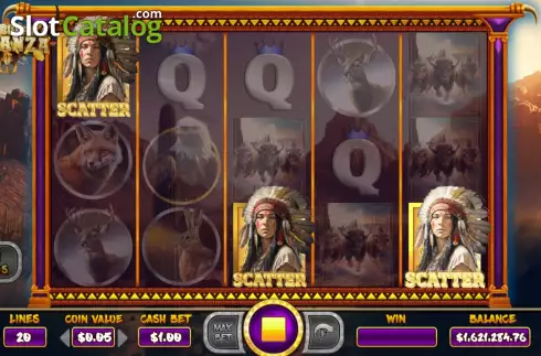 Скрин7. Wild Buffalo Bonanza слот