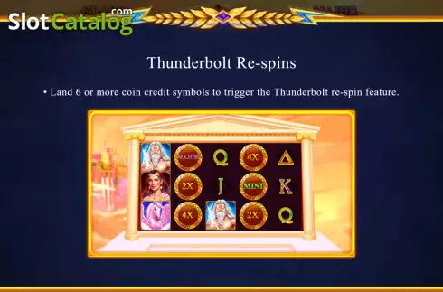 Скрин5. Zeus's Thunderbolt слот