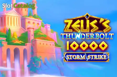 Zeus's Thunderbolt 10000 Storm Strike логотип Zeus's Thunderbolt 10000 Storm Strike логотип