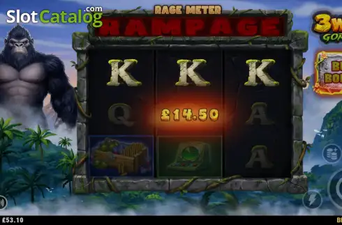 Скрин3. 3 Wild Gorillas слот