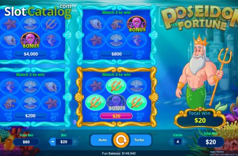 Скрин3. Poseidon Treasures слот