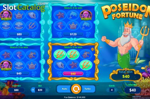 Скрин4. Poseidon Treasures слот