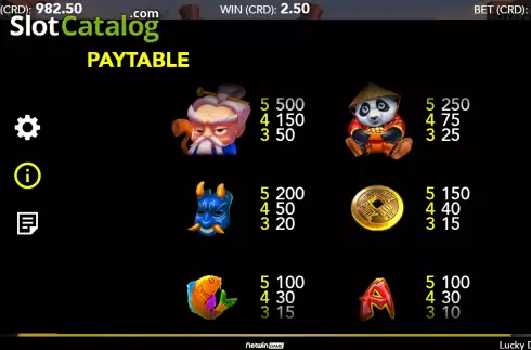 Скрин5. Lucky Dragon (BDM) слот