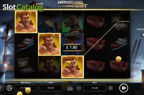 Скрин3. Hamburg Heist слот