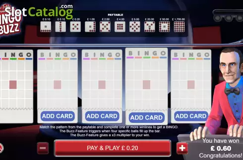 Скрин2. Teddy Thunders Bingo Buzz слот