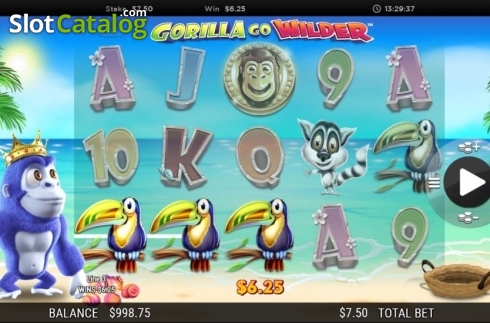 Скрин3. Gorilla go Wilder слот
