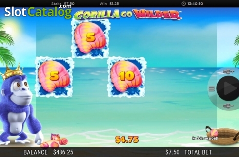 Скрин5. Gorilla go Wilder слот