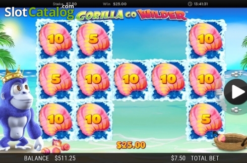 Скрин6. Gorilla go Wilder слот