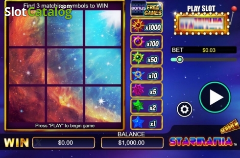 Скрин2. Scratch Starmania слот