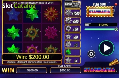Скрин3. Scratch Starmania слот