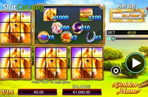 Скрин2. Scratch Golden Mane слот