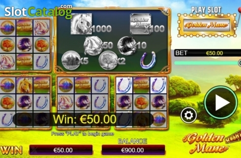 Скрин3. Scratch Golden Mane слот