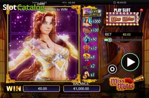 Скрин2. Scratch Miss Midas слот