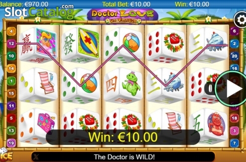 Скрин3. Doctor Love on Vacation Dice слот