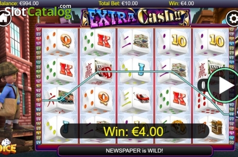 Скрин3. Extra Cash Dice слот