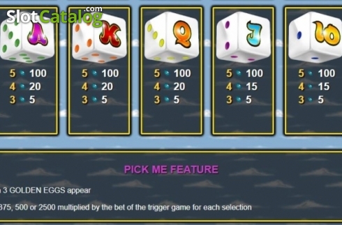 Скрин6. Jack's Beanstalk Dice слот