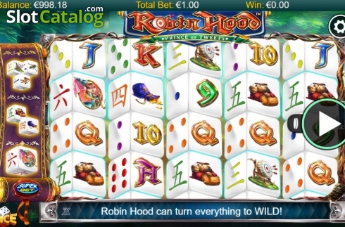 Скрин2. Robin Hood Prince of Tweets Dice слот