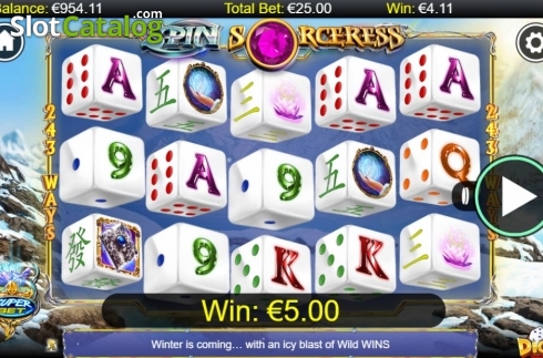 Скрин3. Spin Sorceress Dice слот