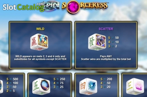 Скрин4. Spin Sorceress Dice слот
