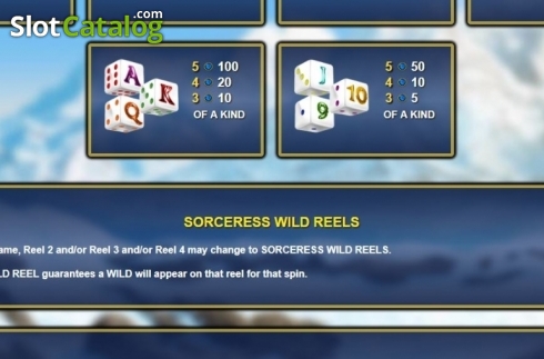 Скрин5. Spin Sorceress Dice слот