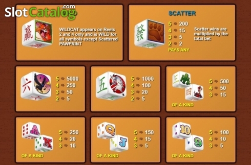 Скрин4. Wildcat Canyon Dice слот