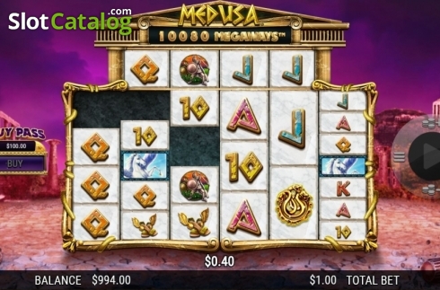 Скрин3. Medusa Megaways слот