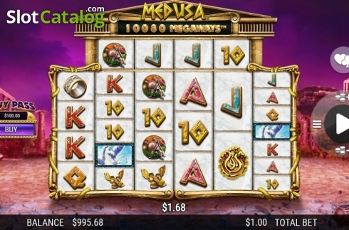 Скрин4. Medusa Megaways слот