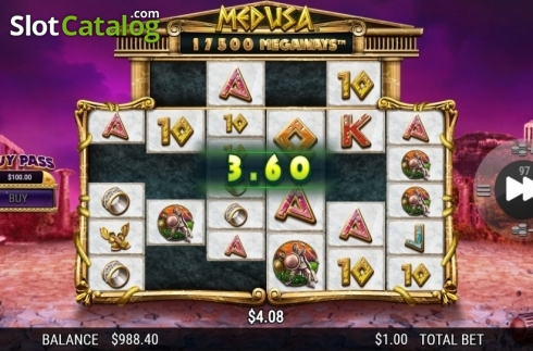 Скрин6. Medusa Megaways слот