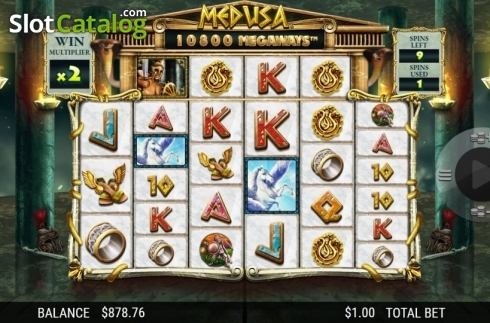 Скрин8. Medusa Megaways слот