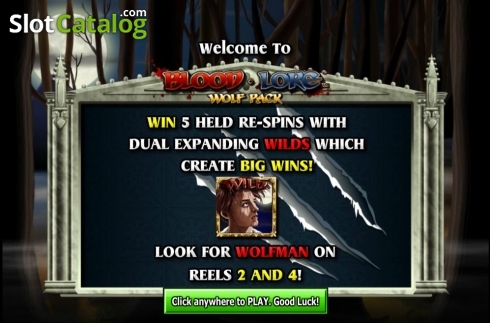 Скрин2. Bloodlore Wolf Pack слот