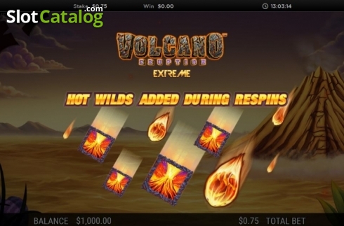 Скрин2. Volcano Eruption Extreme слот