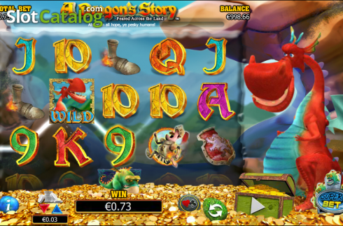 Скрин6. A Dragon Story слот