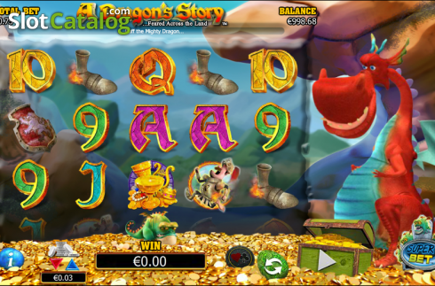Скрин4. A Dragon Story слот
