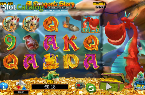Скрин5. A Dragon Story слот