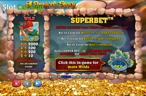 Скрин8. A Dragon Story слот