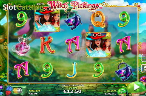 Скрин6. Witch Pickings слот
