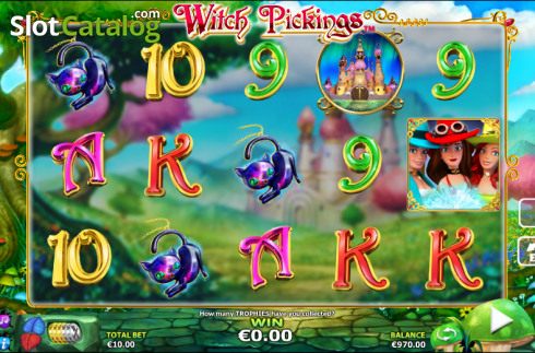 Скрин3. Witch Pickings слот