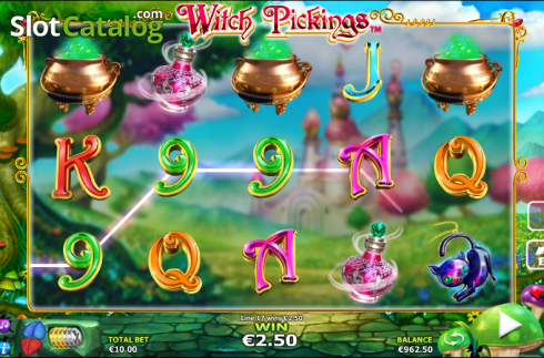 Скрин4. Witch Pickings слот