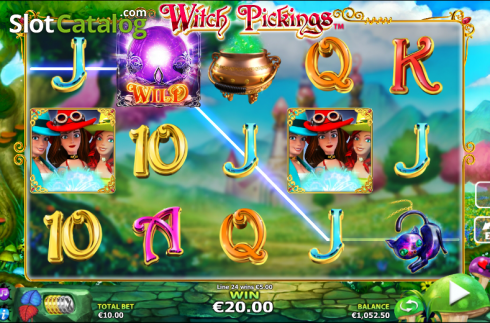 Скрин5. Witch Pickings слот