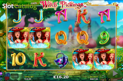 Скрин8. Witch Pickings слот