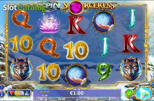 Скрин5. Spin Sorceress слот