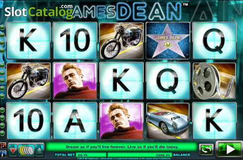 Скрин3. James Dean слот