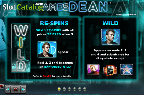 Скрин7. James Dean слот