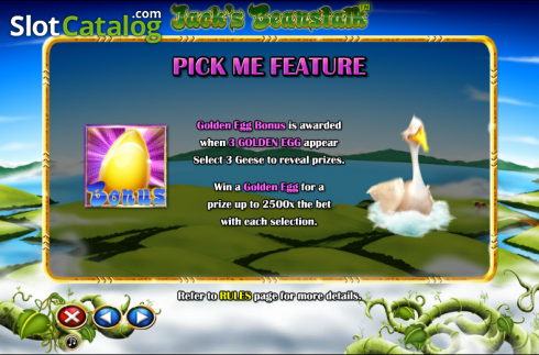 Скрин8. Jack's Beanstalk слот