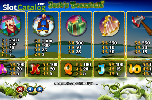 Скрин9. Jack's Beanstalk слот