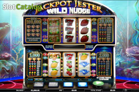 Скрин2. Jackpot Jester Wild Nudge слот